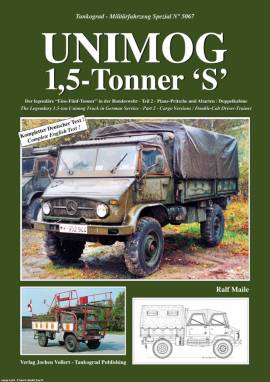 5067 Unimog 1,5-Tonner, Teil 2, Tankograd, NEU Juni 2017, AUF LAGER! - Bild vergrern 