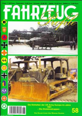Fahrzeug-Profile 58: US Army Europe in 1981-Divisionstruppen - Bild vergrößern