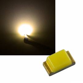  SMD Leds 0603 warmwei�  ~3000K 3,1-3,25V 20mA - Bild vergr��ern 