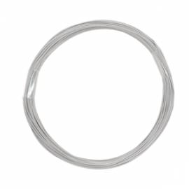   10m flexible Litze GRAU 0,04mm / 0,5mm, Dekoder - Bild vergrern 