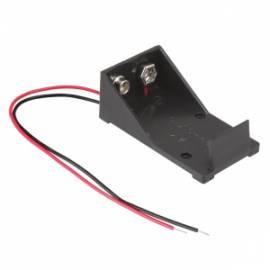  Batteriehalter mit Anschlukabel fr 9 V Blockbatterie 9 Volt Batterie - Bild vergrern 
