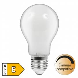   LED Gl�hlampe E27 warmwei� filament-matt 540lm DIMMBAR 6W Gl�hbirne - Bild vergr��ern 