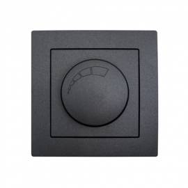 FLAIR Led/Halogen Dimmer anthrazit -774- fr Led Lampen 230 V 300W Unterputz UP 2-Draht Technik - Bild vergrern 