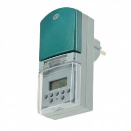 digitale Wochen Zeitschaltuhr Au�en IP44 230V 1800W - Bild vergr��ern 