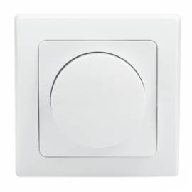 Dimmer -DELPHI- wei� 230 V / 20-300 W / Phasenanschnitt Phasenanschnittdimmer - Bild vergr��ern 
