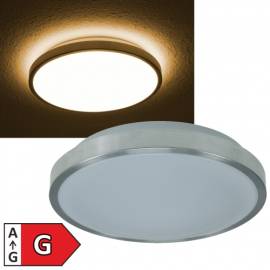 Led Decken-/ Wand-Leuchte -ACRONICA 20w- warmwei  385mm 1200lm 230V 20W IP44 INNEN & AUEN - Bild vergrern 