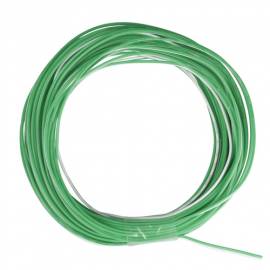   10m Zwillingslitze / Litze GR�N-WEI� 2x 0,04mm� - Bild vergr��ern 