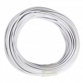 10m Zwillingslitze / Litze WEI�-WEI� 2x 0,14mm� - Bild vergr��ern 