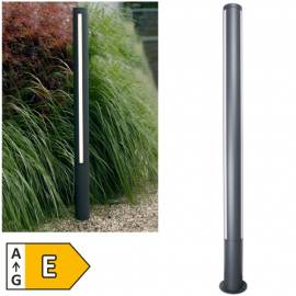 LED Auen Standleuchte Lilia anthrazit 125cm IP54 230V 25W 650lm Pollarleuchte HEITRONIC - Bild vergrern 