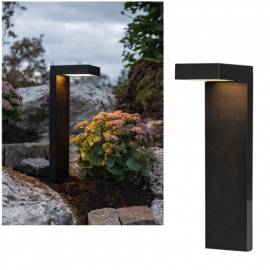 Solar Wegleuchte -VICINI- 38x10cm 40lm Standleuchte Metall/Kunststoff - Bild vergr��ern 