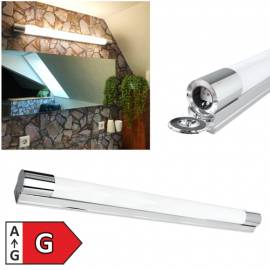 Led Wandleuchte mit Steckdose AQUARII 230V 14W 640lm IP44 Badlampe Spiegelleuchte fr Badezimmer - Bild vergrern 