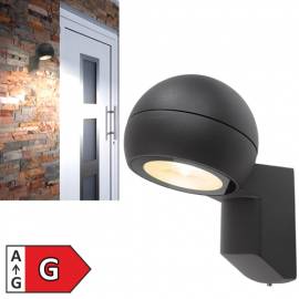 Led Au�en Wandleuchte LEONIS warmwei� IP54 230V 13,2W 890lm Wandaufbauleuchte Deko-Light - Bild vergr��ern 