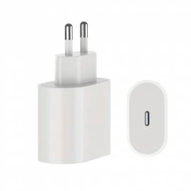 USB Netzteil Ladegert 20W mit USB C Buchse, 220V -> 5V 3A, wei - Bild vergrern 