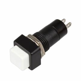 Druckschalter weiß 1x EIN/AUS 250V/1A AC Schalter - Bild vergrößern