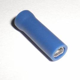 50x Kabelschuhe Flachsteckhülsen blau 6,3x0,8mm für 1,5-2,5mm² Kabelschuh Buchse