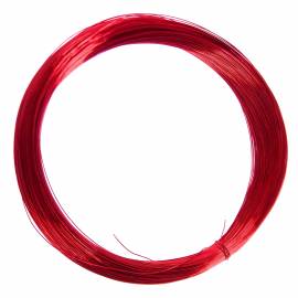 115 Meter roter Cu Lackdraht 0,2mm -ROT- Kupferlackdraht Draht - Bild vergrern 