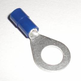 100 Schrumpf Ring Kabelschuhe M-8 BLAU 1,5-2,5mm²  Produktbild-Vorschau 9