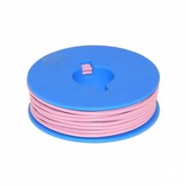 10 Meter flexible Litze / Kabel PINK 0,25mm - Bild vergrern 