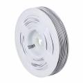 100m Zwillingslitze / Litze SCHWARZ-WEIß 2x 0,04mm auf Spule