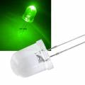 10mm Led grün 10.000mcd 15 514~522nm 3,2-3,4V 20mA
