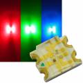 SMD Leds 1206 RGB / rot-grün-blau STEUERBAR MULTICOLOR