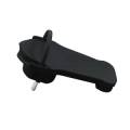  SLIM Schutzkontakt Winkelstecker schwarz extraflach Schutzkontaktstecker