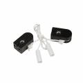 2 Stück Zugschalter EIN/AUS Seilzugschalter Einbau Lampen-Schalter 230V~ 2A