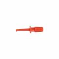 Miniatur Klemm-Prüfspitze ROT mini 53mm