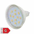 Led Strahler MR16 ET40 neutral-weiß 320lm 110 12V 4W, 12 SMD Leds