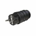   Schutzkontakt Gummi-Stecker IP44 230V Spritzwassergeschützt Außen Outdoor