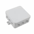 f-tronic Aufputz Kabelabzweigkasten IP54 TYP E113 12 Kabeleinführungen 85x85mm / Abzweigkasten