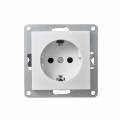 FLAIR Schutzkontakt-Steckdose 1534-804 weiß Schraubanschluss OHNE Rahmen 250V~ 16A Unterputz