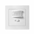 FLAIR Bewegungsmelder 1535-329 weiß 250V~ 160 1-500 W Led geeignet inkl. Rahmen UP 3-Draht