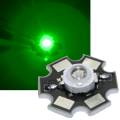 HighPower Led 1 Watt grün auf Star Platine 520~525nm 50~60lm 3,2-3,4V 350mA