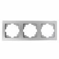 DELPHI 3-fach Rahmen 21115 silber