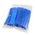 # 100 Stück Schrumpfschlauch BLAU _ lose _ / Sortiment Set