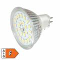 Led Strahler MR16 H55 SMD neutral weiß 440lm 120 12V 5W, 24 SMD Leds