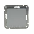 DELPHI Blind-Abdeckung / Blende SILBER