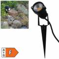    Led Garten-Strahler CT-GS5 warmweiß 430lm 230V 5W mit Erdspieß