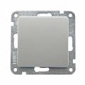 DELPHI Wechsel-Schalter Lichtschalter 23035 silber OHNE Rahmen 250V~ 10A