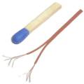 ca. 1000m Zwillingslitze / Litze BRAUN 2x 0,04mm