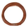 10m Zwillingslitze / Litze BRAUN 2x 0,04mm
