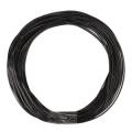  10m Zwillingslitze / Litze SCHWARZ 2x 0,04mm