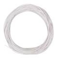   10m Zwillingslitze / Litze WEIß 2x 0,04mm
