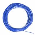 10m Zwillingslitze / Litze BLAU-WEIß 2x 0,04mm