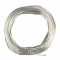 10m Zwillingslitze / Litze TRANSPARENT 2x 0,09mm