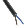 1 Meter Erd-Kabel NYY-O 2x 1,5mm Meterware