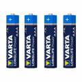 4er Pack Batterien VARTA LONGLIFE Power Typ  AAA Micro LR03 R03 Ministilo 2003