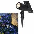 LED Solar Strahler SPOT50 50lm mit großem Solarpanel z.B. Pflanzen- & Garten-Beleuchtung
