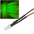 10x 5mm Leds GRÜN mit 25cm Kabel 12 Volt DC / Led fertig verkabelt 12 V, cable wired